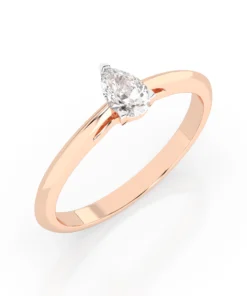 Solitaire Ring (Pear), 0.3 ct — 101-10190(0.30)PAR - Image 7