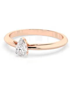Solitaire Ring (Pear), 0.3 ct — 101-10190(0.30)PAR - Image 9