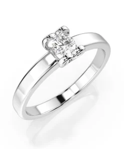 Solitaire Ring (Round), 0.15 ct — 101-10013(3.4)