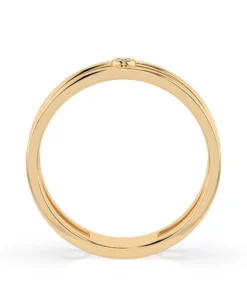 Minimalism Ring (Round), 0.02 ct — 101-10064 - Image 5