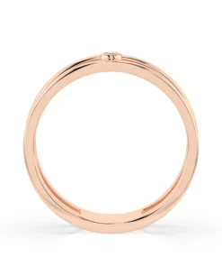 Minimalism Ring (Round), 0.02 ct — 101-10064 - Image 8