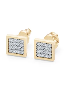 Minimalism Earring, 0.14 ct — 102-10059 - Image 5