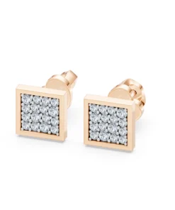 Minimalism Earring, 0.14 ct — 102-10059 - Image 8