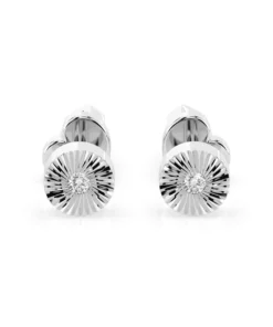 Minimalism Earring (Round), 0.04 ct — 102-10049