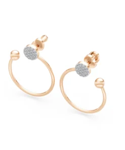 Minimalism Earring, 0.23 ct — 102-10081 - Image 8