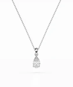 Solitaire Necklace (Pear), 0.3 ct — 104-10067(0.30)PAR