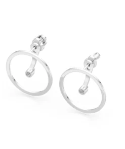 Minimalism Earring, 0.06 ct — 102-10077 - Image 3