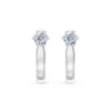 Solitaire English Lock Earring, 0.5 ct — 102-10040(4.0)