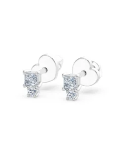 Alternative view of Minimalism Earring, 0.2 ct — 102-10142 PR