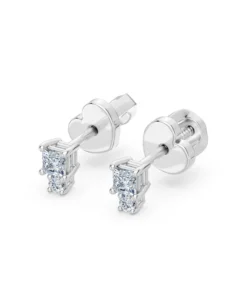 Minimalism Earring, 0.2 ct — 102-10142 PR - Image 3