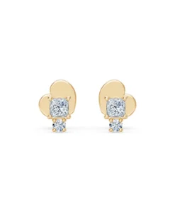 Minimalism Earring, 0.2 ct — 102-10142 PR - Image 4
