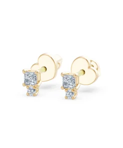 Minimalism Earring, 0.2 ct — 102-10142 PR - Image 5