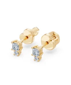 Minimalism Earring, 0.2 ct — 102-10142 PR - Image 6