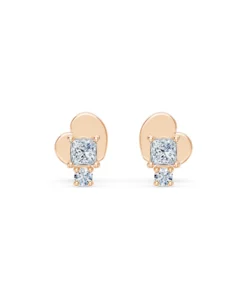 Minimalism Earring, 0.2 ct — 102-10142 PR - Image 7