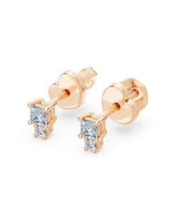 Minimalism Earring, 0.2 ct — 102-10142 PR - Image 9