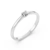 Solitaire Ring (Round), 0.1 ct — 101-10117(3.0)