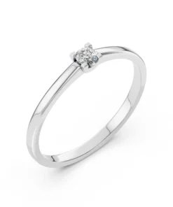 Solitaire Ring (Round), 0.1 ct — 101-10117(3.0)
