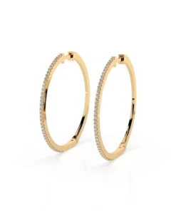 Eternity Earring (Round), 0.38 ct — 102-10051 - Image 6