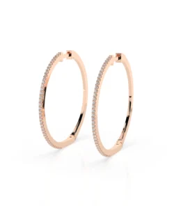 Eternity Earring (Round), 0.38 ct — 102-10051 - Image 9