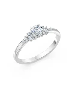 Solitaire Eternity Ring, 0.35 ct — 101-10140(4.5)