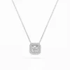 Solitaire Eternity Necklace (Round), 0.2 ct — 104-10042(3.7)