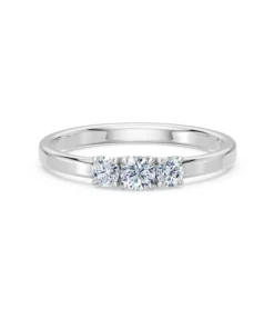 Solitaire Eternity Ring, 0.15 ct — 101-10127 - Image 3