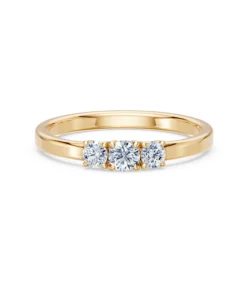 Solitaire Eternity Ring, 0.15 ct — 101-10127 - Image 6