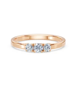 Solitaire Eternity Ring, 0.15 ct — 101-10127 - Image 9