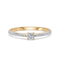 Solitaire Ring, 0.17 ct — 101-10116/2(3.0)PR - Image 6