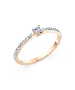 Solitaire Ring, 0.17 ct — 101-10116/2(3.0)PR - Image 7