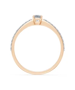 Solitaire Ring, 0.17 ct — 101-10116/2(3.0)PR - Image 8