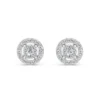 Illusion Earring (Round), 0.06 ct — 102-10018(2.0)