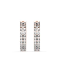 Eternity Earring (Round), 0.19 ct — 102-10301 - Image 7