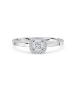 Solitaire Eternity Ring, 0.17 ct — 101-10115(3.0)PR - Image 3
