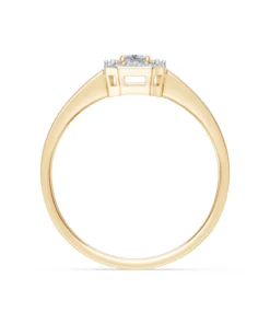Solitaire Eternity Ring, 0.17 ct — 101-10115(3.0)PR - Image 5
