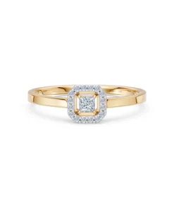 Solitaire Eternity Ring, 0.17 ct — 101-10115(3.0)PR - Image 6