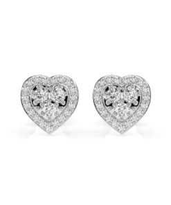 Illusion Earring (Round), 0.17 ct — 102-10096