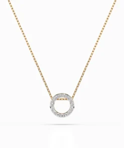 Minimalism Necklace (Round), 0.09 ct — 104-10028 - Image 4
