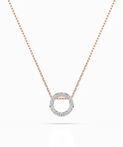 Minimalism Necklace (Round), 0.09 ct — 104-10028 - Image 7