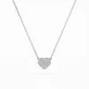 Illusion Necklace (Round), 0.09 ct — 104-10059