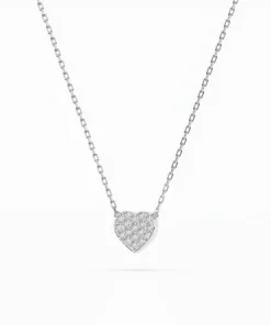 Alternative view of Illusion Necklace (Round), 0.09 ct — 104-10059