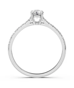Alternative view of Solitaire Eternity Ring (Round), 0.4 ct — 101-10094(4.7)