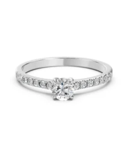 Solitaire Eternity Ring (Round), 0.4 ct — 101-10094(4.7) - Image 3