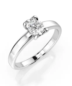 Solitaire Ring (Round), 0.3 ct — 101-10013(4.2)