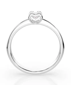 Alternative view of Solitaire Ring (Round), 0.3 ct — 101-10013(4.2)
