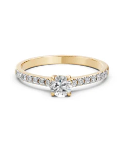 Solitaire Eternity Ring (Round), 0.4 ct — 101-10094(4.7) - Image 6