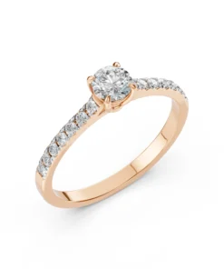 Solitaire Eternity Ring (Round), 0.4 ct — 101-10094(4.7) - Image 7