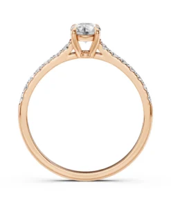 Solitaire Eternity Ring (Round), 0.4 ct — 101-10094(4.7) - Image 8