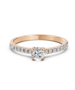 Solitaire Eternity Ring (Round), 0.4 ct — 101-10094(4.7) - Image 9