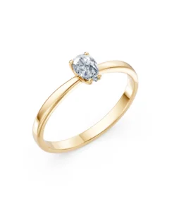 Solitaire Ring, 0.3 ct — 101-10194(0.30)PAR - Image 4